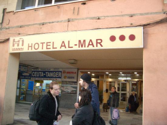 Al-Mar Hotel Algeciras Kültér fotó
